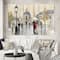 Designart - Love in Paris I - Romantic French Country Gallery-wrapped Canvas